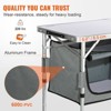 Folding Camping Kitchen Table – Portable Outdoor Cooking Station with Storage & MDF Top for BBQ, RV, Picnic & Travel - 4 of 4