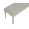 New Classic Furniture Jennifer Bench, Beige - 4 of 4