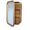 GDFStudio Raman Farmhouse Medicine Cabinet with Round Corners Mirror and Storage Shelves - 4 of 4