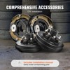 VEVOR Trailer Hub Drum Kits 8 on 6.5" B.C. with 12" x 2" Electric Brakes, Self-Adjusting Trailer Brake Assembly for 7000 lbs Axle, 5-Hole Mounting - 4 of 4