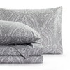 Paisley 4 Piece Printed Sheet Set, Double Brushed Microfiber by Sweet Home Collection® - 2 of 4