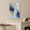 Art Remedy Morning Dew Blue Abstract Wall Art Framed - 2 of 4