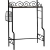 Kings Brand Etagere Freestanding Bathroom Shelf Storage Organizer Rack - 2 of 4