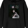 Sonny & Cher The Two Of Us Long Sleeve Black Adult Hooded Sweatshirt - 2 of 3