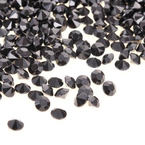 Black Diamond Table Confetti, Vase Filler 2000/pks - 1 of 4