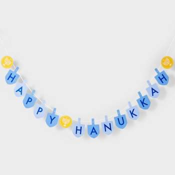 72" Felt Happy Hanukkah Word Garland - Spritz™