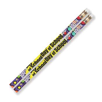Musgrave Pencil Company 100th Day Of School Motivational Pencils, 12 Per Pack, 12 Packs