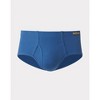Hanes Men's Comfort Soft Waistband Mid-Rise Briefs 5pk - Blue/Green/Gray XXL: Tagless, Breathable, Moisture Wicking - 3 of 4