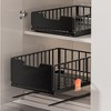 Pull Out Cabinet Organizer, Extendable Slide Out Drawer Storage Shelves, Metal Slide Out Drawers, Pantry Storage Drawers, Bathroom Cabinet Organizer - 3 of 4