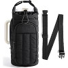 BABYYER Water Bottle Holder with Strap, 40/32 oz Gym Accessories with Phone Pocket, Sling Bag Purses for Women - 2 of 4