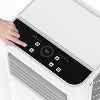 Kismile 10000 ASHRAE BTU/6000 BTU DOE 115-Volt Vented Medium Room Portable Air Conditioner Remote Included - 2 of 4