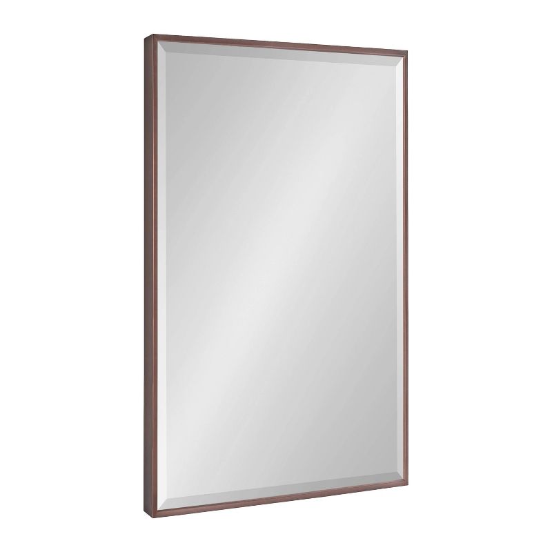 24.7&#34; x 36.7&#34; Rhodes Rectangle Wall Mirror Bronze - Kate &#38; Laurel All Things Decor, 1 of 9