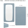 LISM 52"x28" Crib Sheets for Standard Crib Mattress set of 2 - 2 of 4