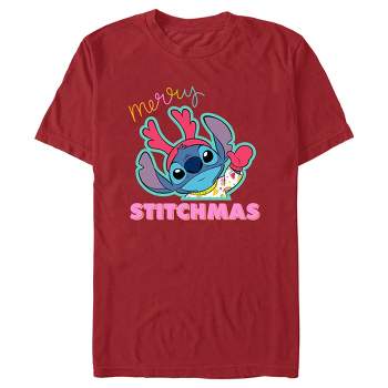 Men's Lilo & Stitch Merry Stitchmas T-Shirt