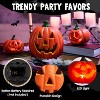 Joyfy 5 Packs Halloween Light up Jack-o’-Lantern Combo Set, Pumpkin Prop with LED Light Halloween Tabletop Decorations Props  Decor - 3 of 4