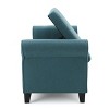 NicBex Modern 50" Storage Bench Wood Accent Stools with Curved Arms for Bedroom and Entryway - 4 of 4