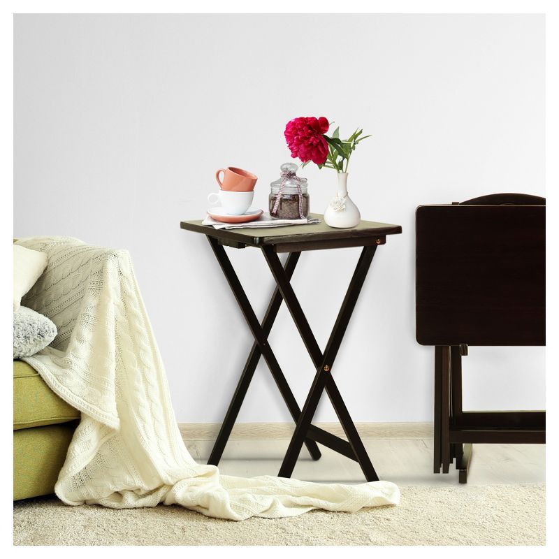 5pc Tray Table Set - Flora Home, 6 of 8