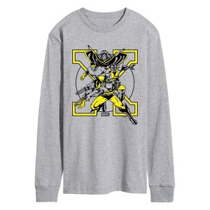 Men's - Marvel - X-Men Team Sketch Long Sleeve Graphic T-Shirt - 1 of 4