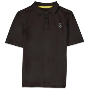 Memoi Boys Silky Soft Dri-Effect Moisture Wicking Short Sleeve Polo Shirt - 1 of 3
