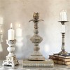 Retro Metal Candle Holder with Distressed Finish for Rustic Home Decor, Elegant Accent, 1pc - 2 of 4