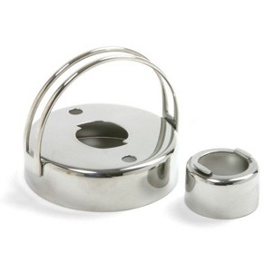 Norpro 2.75" Stainless Steel Donut Biscuit Cookie Cutter w/ Removable Center - 1 of 4