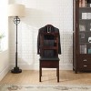 Proman Products Manhatten Chair Valet VL16654 with Drawer, Hanger, Trouser Bar and Tie & Belt Bar, 19" W x 24" D x 43" H, Dark Walnut - 3 of 4