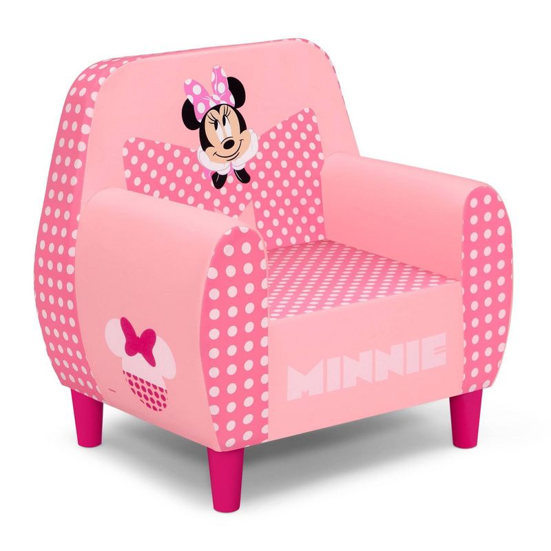 Delta Children Kids&#39; Disney Minnie Mouse Foam Chair, 4 of 11