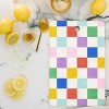 Emanuela Carratoni Checkered Rainbow Cutting Board - Rectangle - 2 of 3
