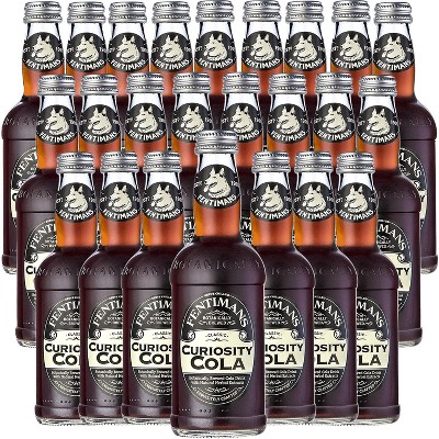 Fentimans Botanically Brewed Curiosity Cola Sparkling Soda, 24 Pack, 9.3 fl oz Bottles – Premium Craft Soda/Mixer for Cocktails & Refreshing Drinks