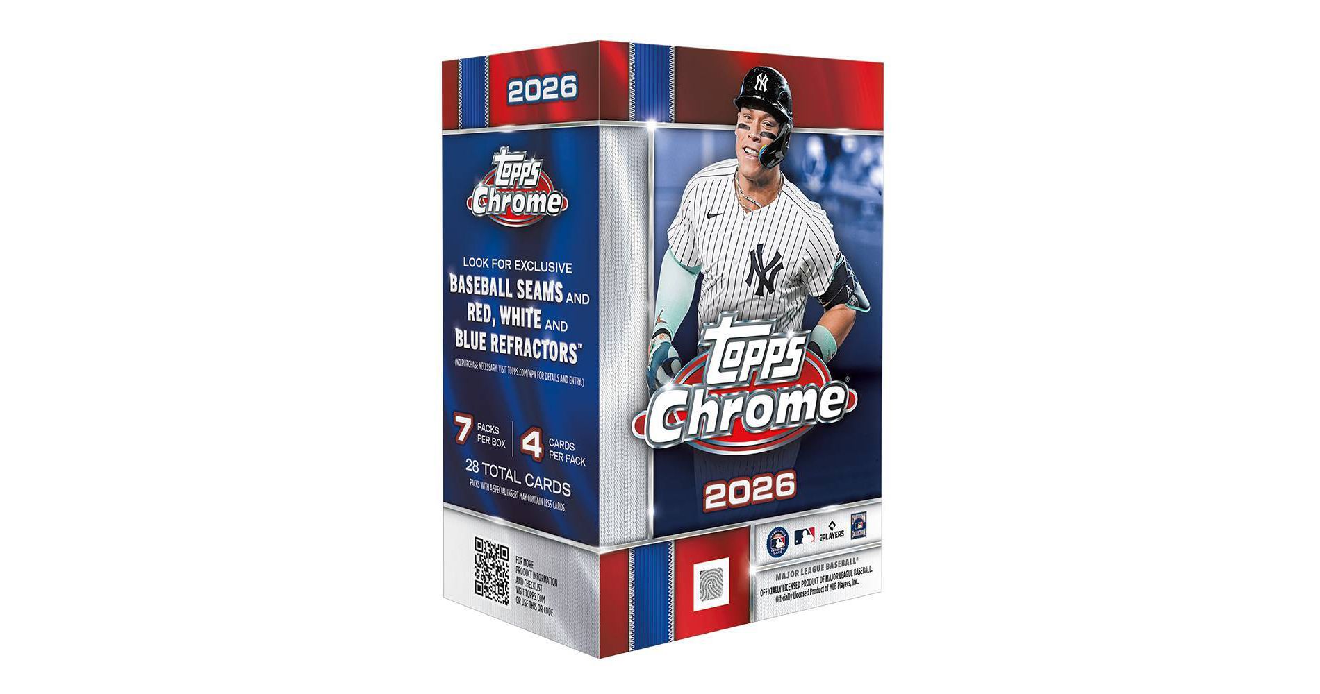 Topps 2026 MLB Chrome Baseball Foil Box