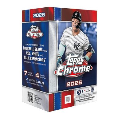 Topps 2026 MLB Chrome Baseball Foil Box