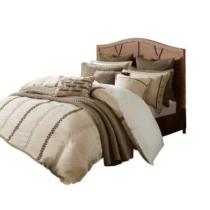 Gracie Mills Marlene Tranquil Elegance 8-Piece Comforter Set with Soutache Cord Embroidery - 1 of 4