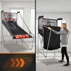 Costway Indoor Basketball Arcade Game Double Electronic Hoops Shot 2 Player  W/ 4 Balls : Target