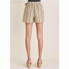 VENUS Womens Linen Wrap Skort - 3 of 4