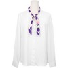 INSPIRE CHIC Women's Polka Dot Square Neckerchief Headband 27.56*27.56 inches(L*W) - 2 of 4