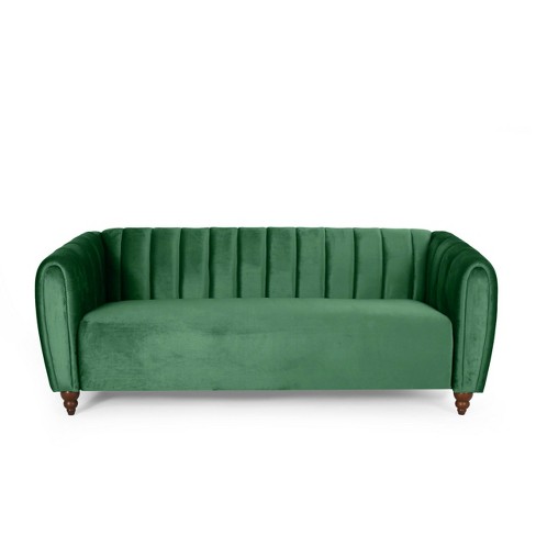 Target velvet outlet couch