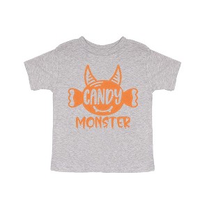 The Juniper Shop Candy Monster Horns Kids Short Sleeve Tee - 1 of 2