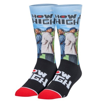 Odd Sox, How High, Funny Novelty Socks, Adult, Large : Target