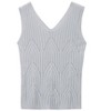 Garvee Womens V Neck Sleeveless Sweaters Vest Casual Knit Pullover Tank Tops Summer Cami Shirt - 2 of 4