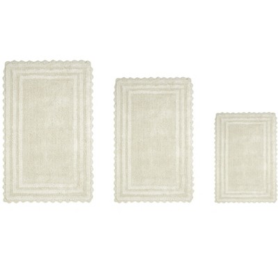 Better Trends Lilly Crochet 100% Cotton Bath Rug – 24 X 40 Inch Rectangle, Soft Anti-Skid, Machine Washable In Blue - View #2