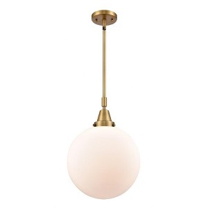 Beacon - 1 Light Stem Hung Mini Pendant In Industrial Style-16.13 Inches Tall and 12 Inches Wide - 1 of 1