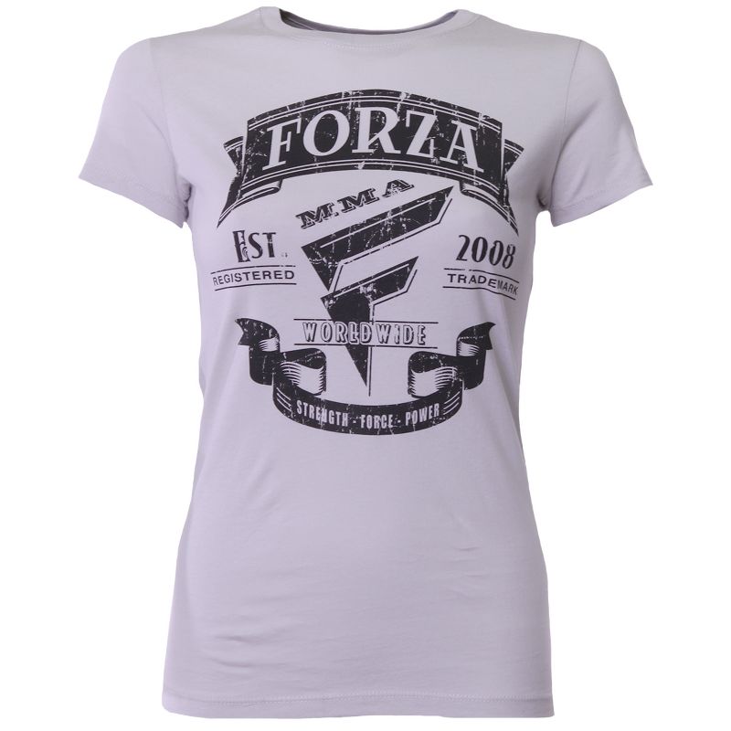 Forza Sports Women's "Origins" T-Shirt - Silver, 2 of 3