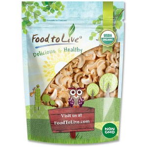 Organic Dry Roasted Cashew Pieces - by Food To Live - 1 of 4