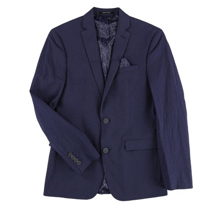 bar III Mens Active Stretch Two Button Blazer Jacket