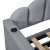 NicBex Twin Size Upholstered Daybed with Trundle,Velvet Sofabed with USB Charging Ports for Bedroom,Living Room,Apartment - 4 of 4