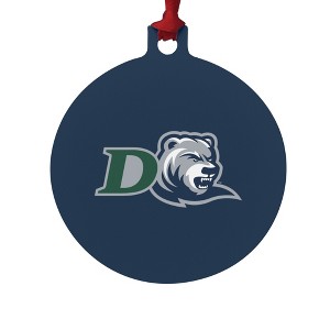 Drew University Primary Logo Aluminum Holiday Christmas Tree Ornament - 1 of 4