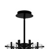 CWI Lighting Sierra 6 Light Up Chandelier With Black Finish - 4 of 4