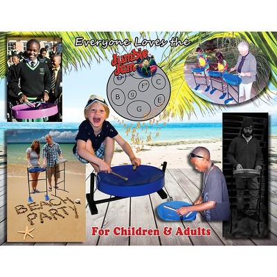 Island Echo Chrome Steel Drum Kit for Classroom Music Joy