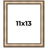 PosterPalooza | Photo Size Refined Silver Picture Frame - UV Acrylic, Foam Board Backing, Hanging Hardware - 2 of 4