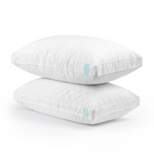 Standard/Queen 2pk Quilted Comfort Bed Pillow - Martha Stewart